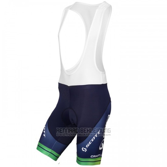 2015 Fahrradbekleidung Orica GreenEDGE Wei und Blau Trikot Kurzarm und Tragerhose - zum Schließen ins Bild klicken